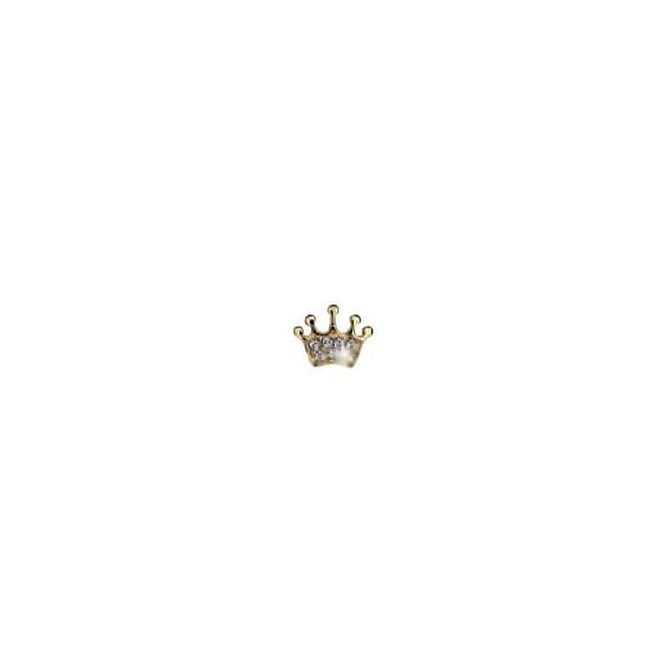 Bjt707 Orecchini Baby Crown Rg