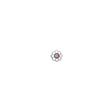 BJT713 ORECCHINI ROSE FLOWE STAINLESS STEEL