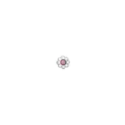 BJT713 ORECCHINI ROSE FLOWE STAINLESS STEEL