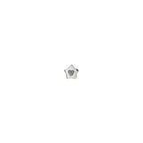 BJT716 ORECCHINI STAR/HEART STAINLESS STEEL