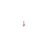 BJT722 ORECCHINI ROSA HEART STAINLESS STEEL