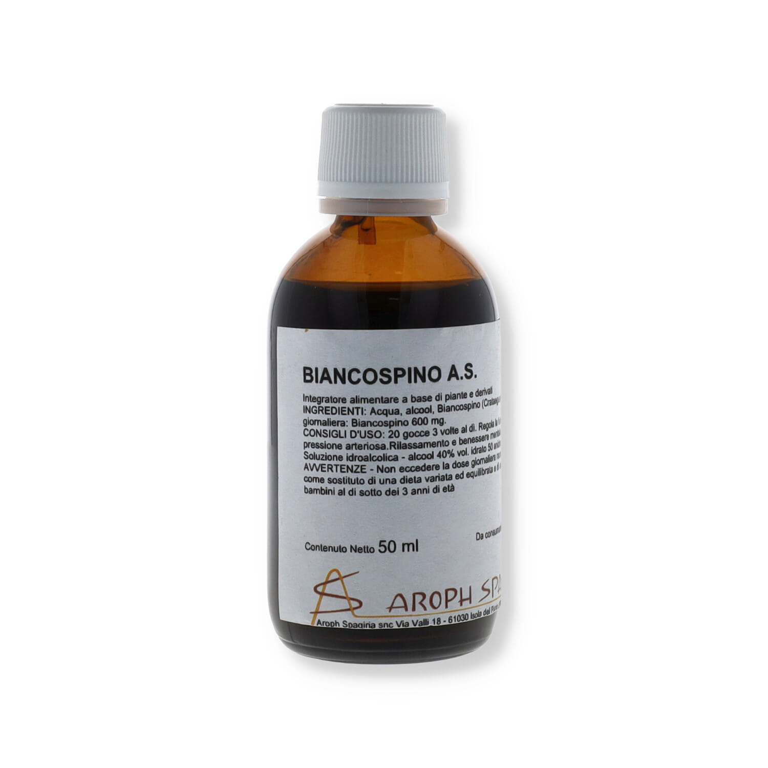 BIANCOSPINO AS SOLUZIONE IDROALCOLICA 50 ML