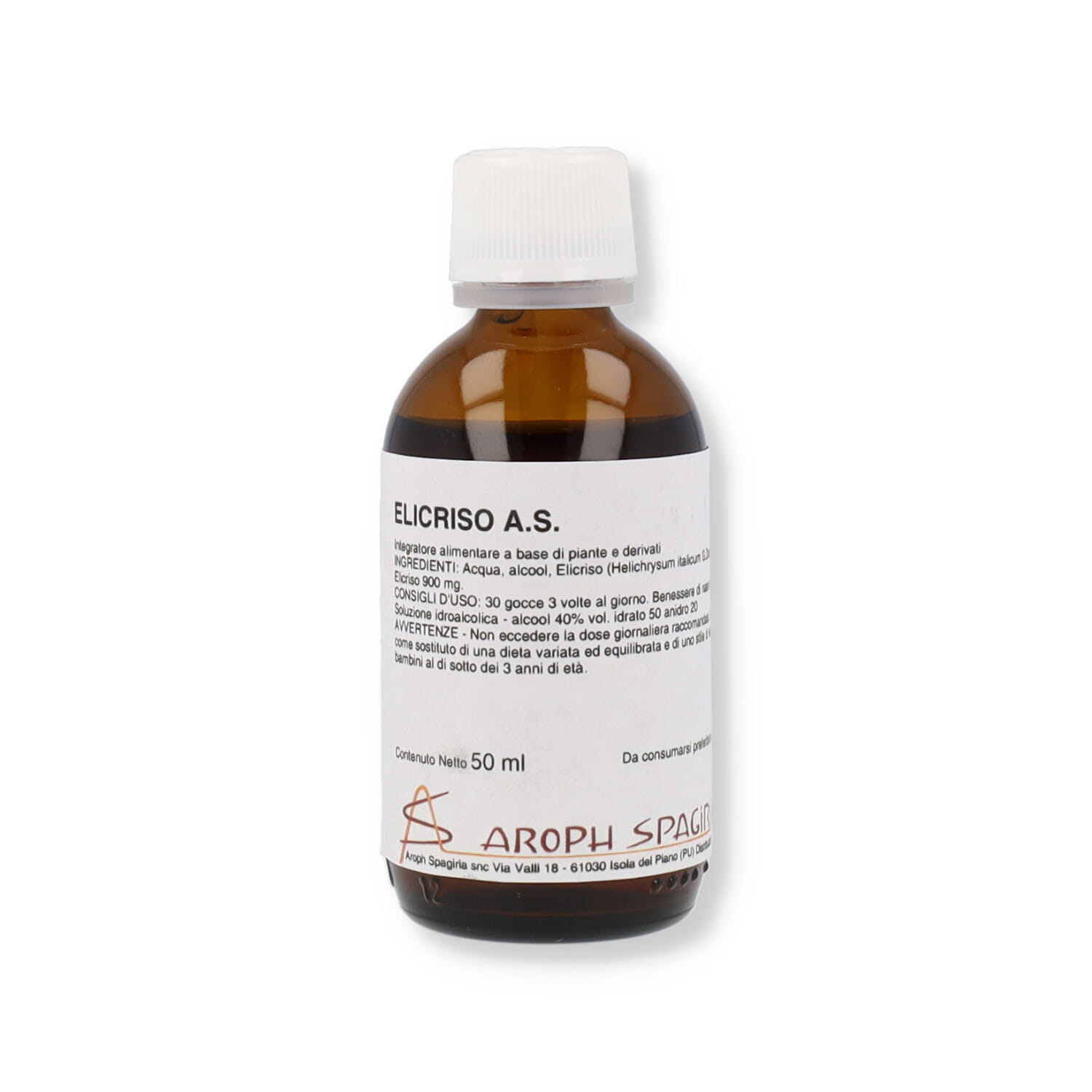 ELICRISO AS SOLUZIONE IDROALCOLICA 50 ML