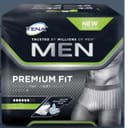 MUTANDINA ASSORBENTE MASCHILE TENA MEN PREMIUM FIT LIVELLO 4 S/M 10 PEZZI