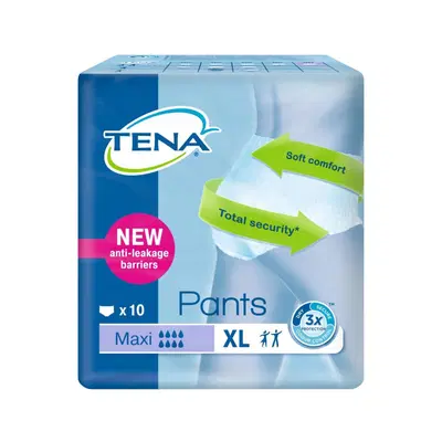 PANNOLONE PULL UP TENA PANTS MAXI TAGLIA EXTRA LARGE 10 PEZZI PANNOLONE PULL UP TENA PANTS MAXI TAGLIA EXTRA LARGE 10 PEZZI