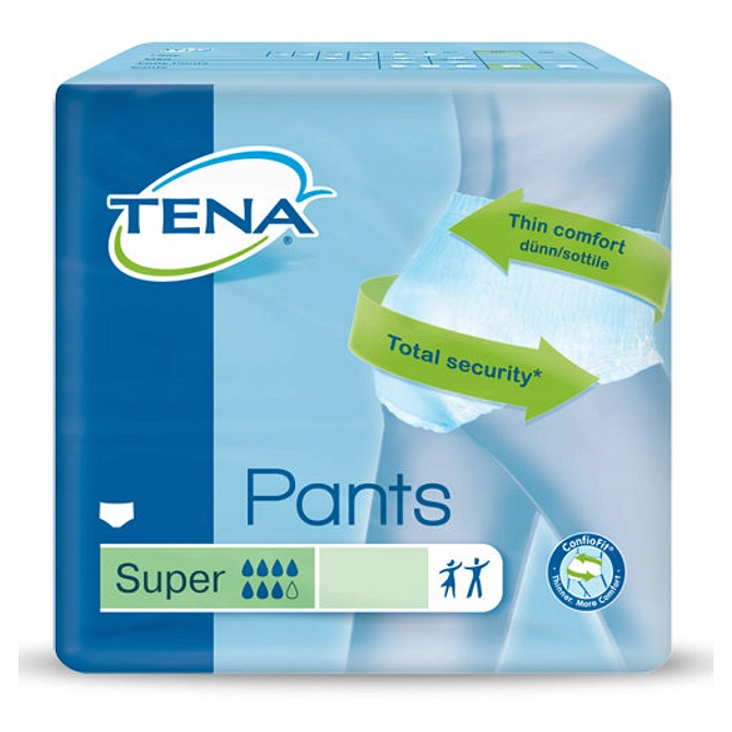 Pannolone Pull Up Tena Pants Super Taglia Medium 10 Pezzi