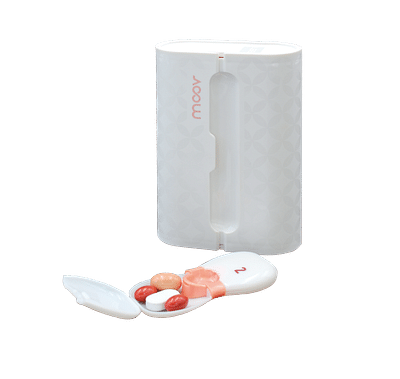 PILBOX MOOV PILLOLIERA SETTIMANALE COMPATTA