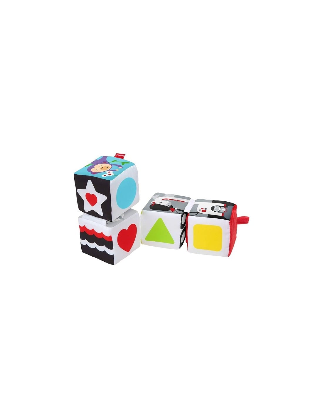 Fisher Price Soffici Cubi Gira & Impara