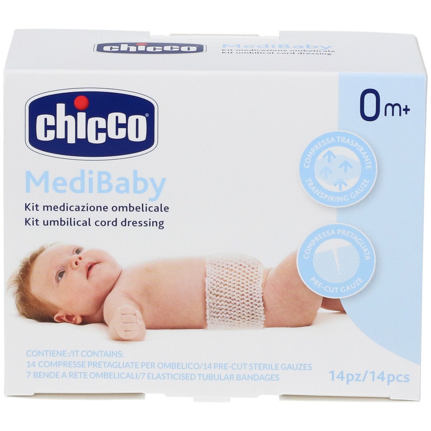 CHICCO KIT MEDICAZIONE OMBELICALE