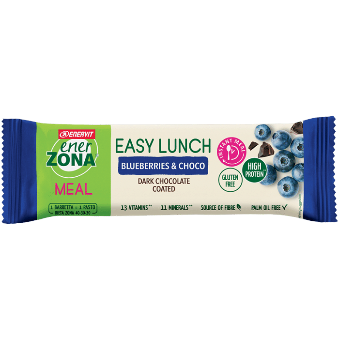 Enerzona Easy Lunch Blueberry & Choco Barretta 58 G