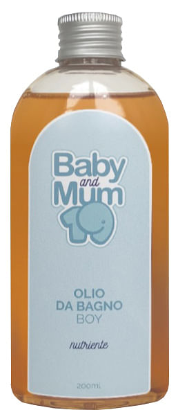 Babyandmum Olio Bagno Boy 200 Ml