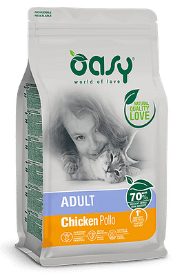 OASY DRY CAT ADULT CHICKEN 1,5 KG NEW PACK