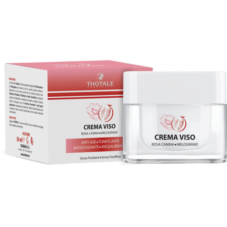 THOTALE CREMA VISO ROSA CANINA E MELOGRANO 50 ML