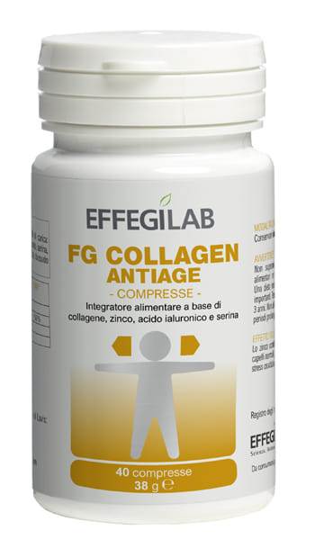FG COLLAGEN ANTIAGE 40 COMPRESSE