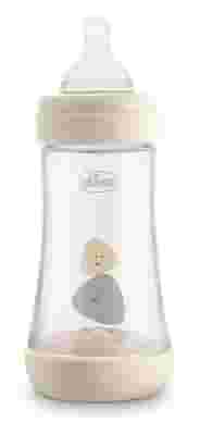 CHICCO BIBERON PERFECT 5 UNISEX 240 ML IN SILICONE 2 FORI