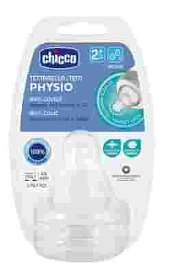 CHICCO TETTARELLA PERFECT 5 2M IN SILICONE 2 FORI 2 PEZZI
