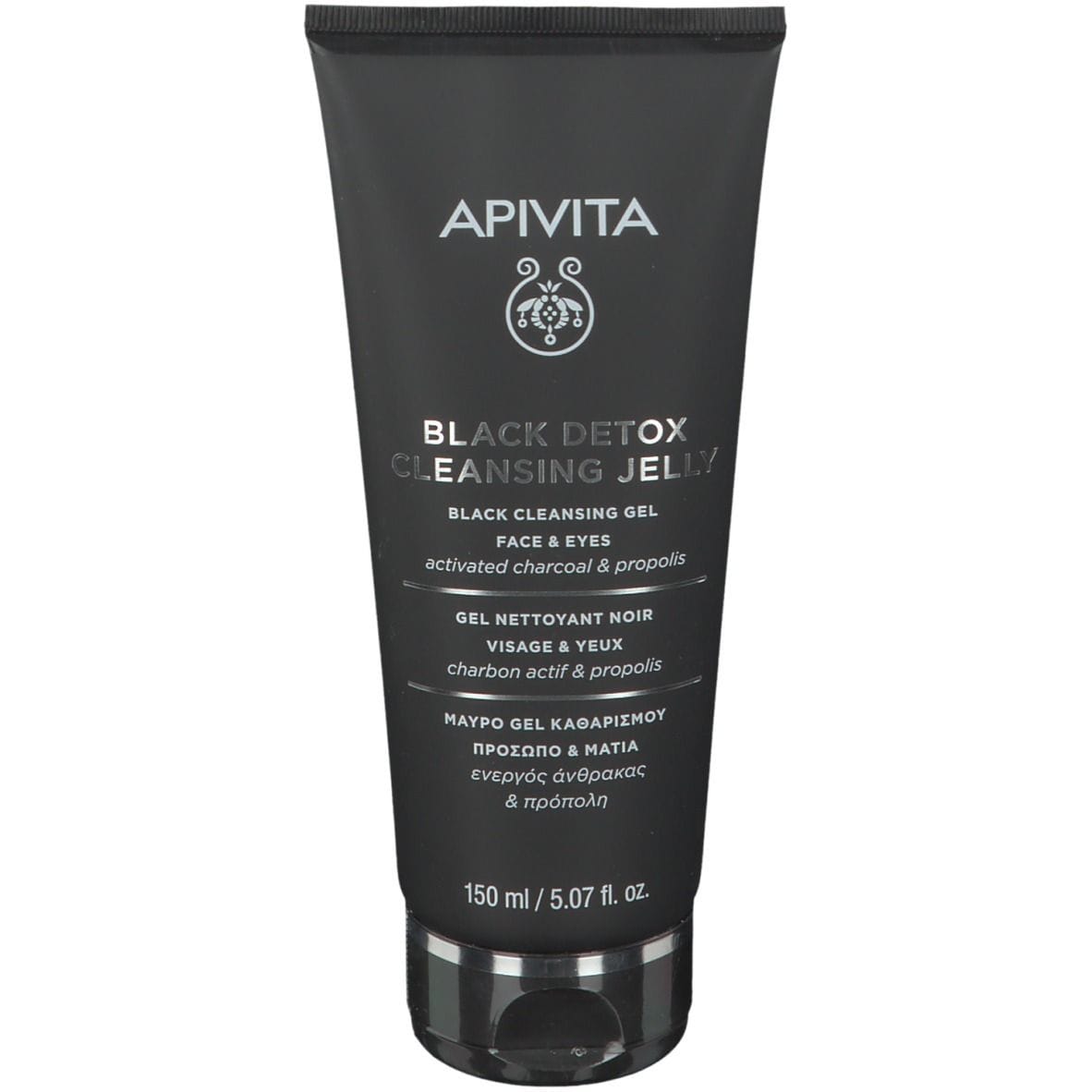 Apivita Gel Detergente Nero Viso E Occhi Purificante 150Ml-image