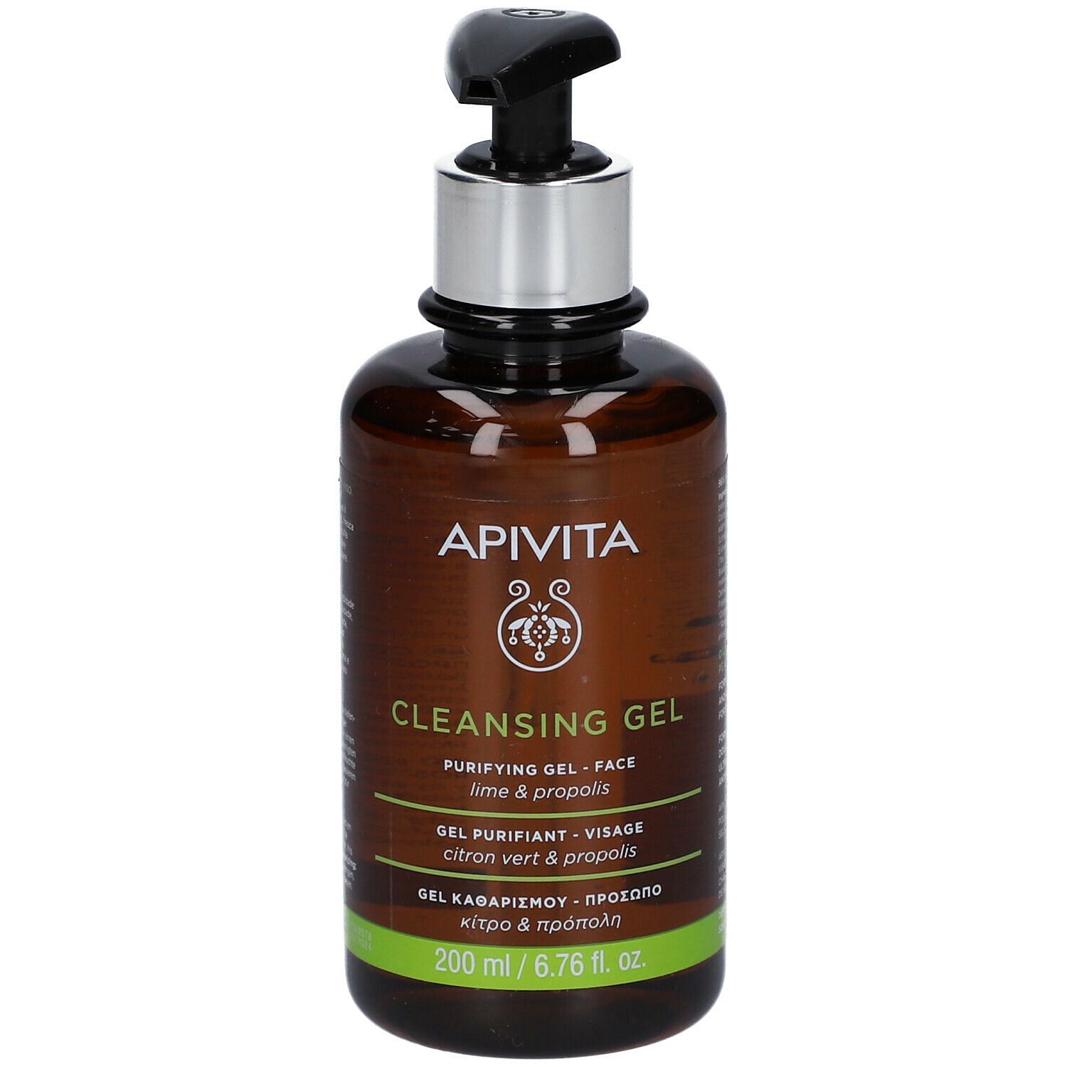 Apivita Cleansing Gel Oily/Comb 200 Ml/20