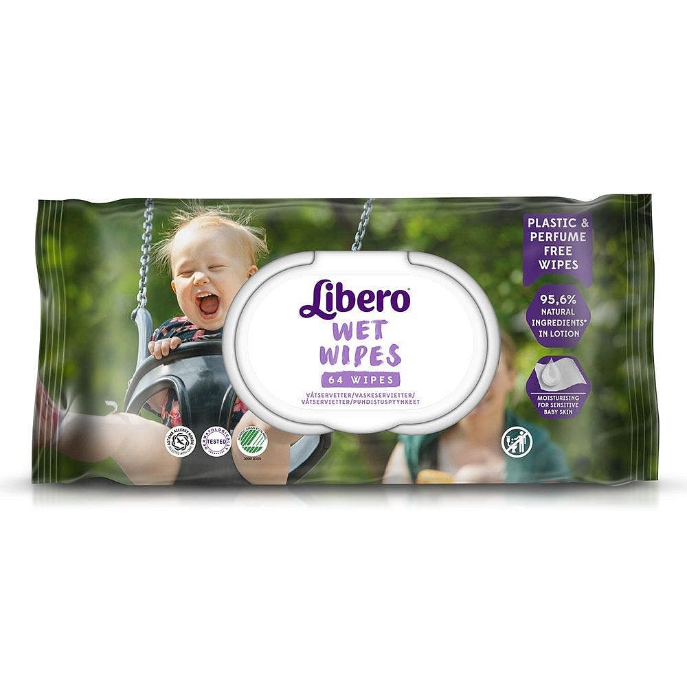 Libero Wet Wipes 64 Pezzi Salviette Umidificate