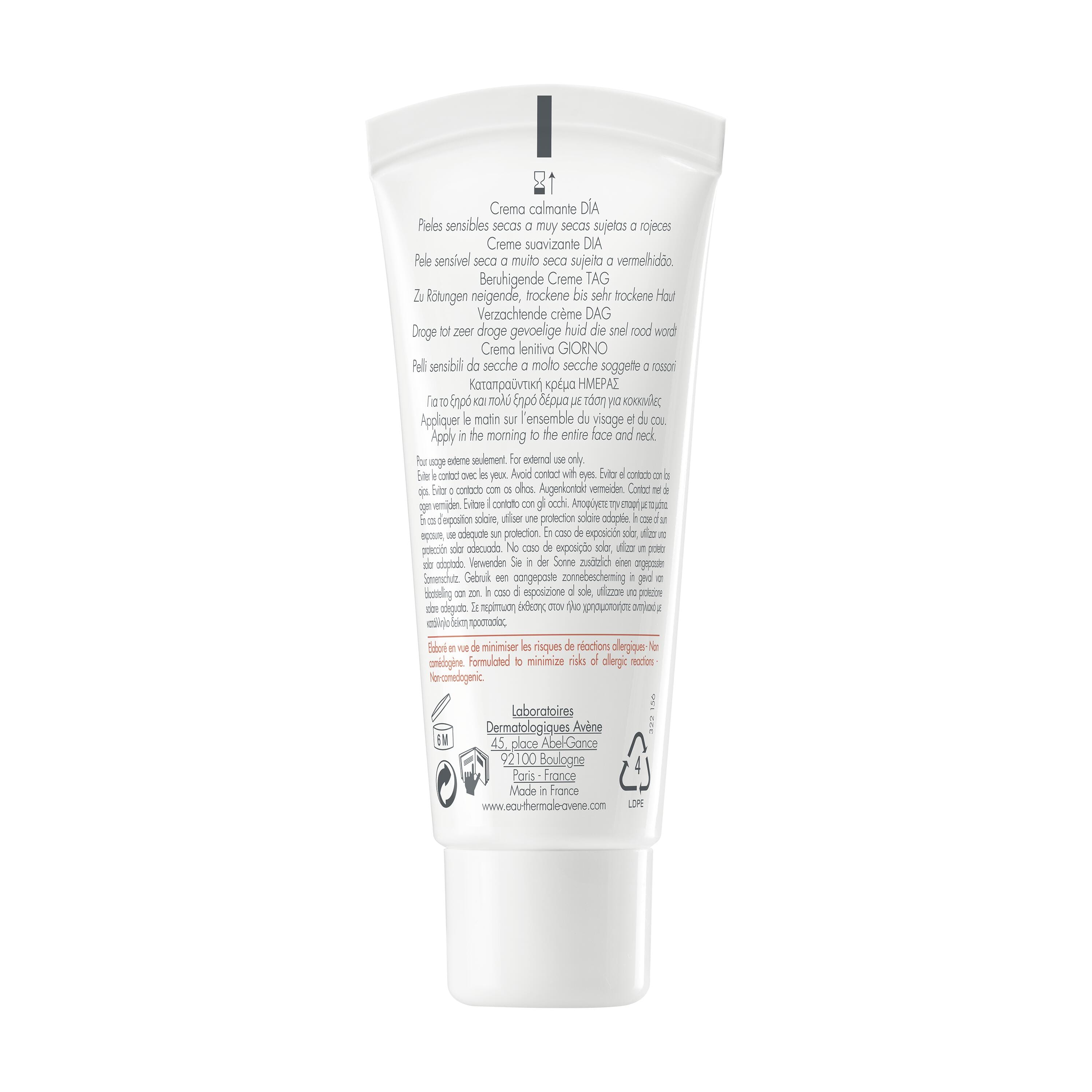 AVENE ANTIROUGEURS GIORNO CREMA LENITIVA 40 ML