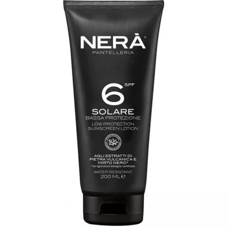 NERA' CREMA SOLARE SPF6 BASSA PROTEZIONE 200 ML
