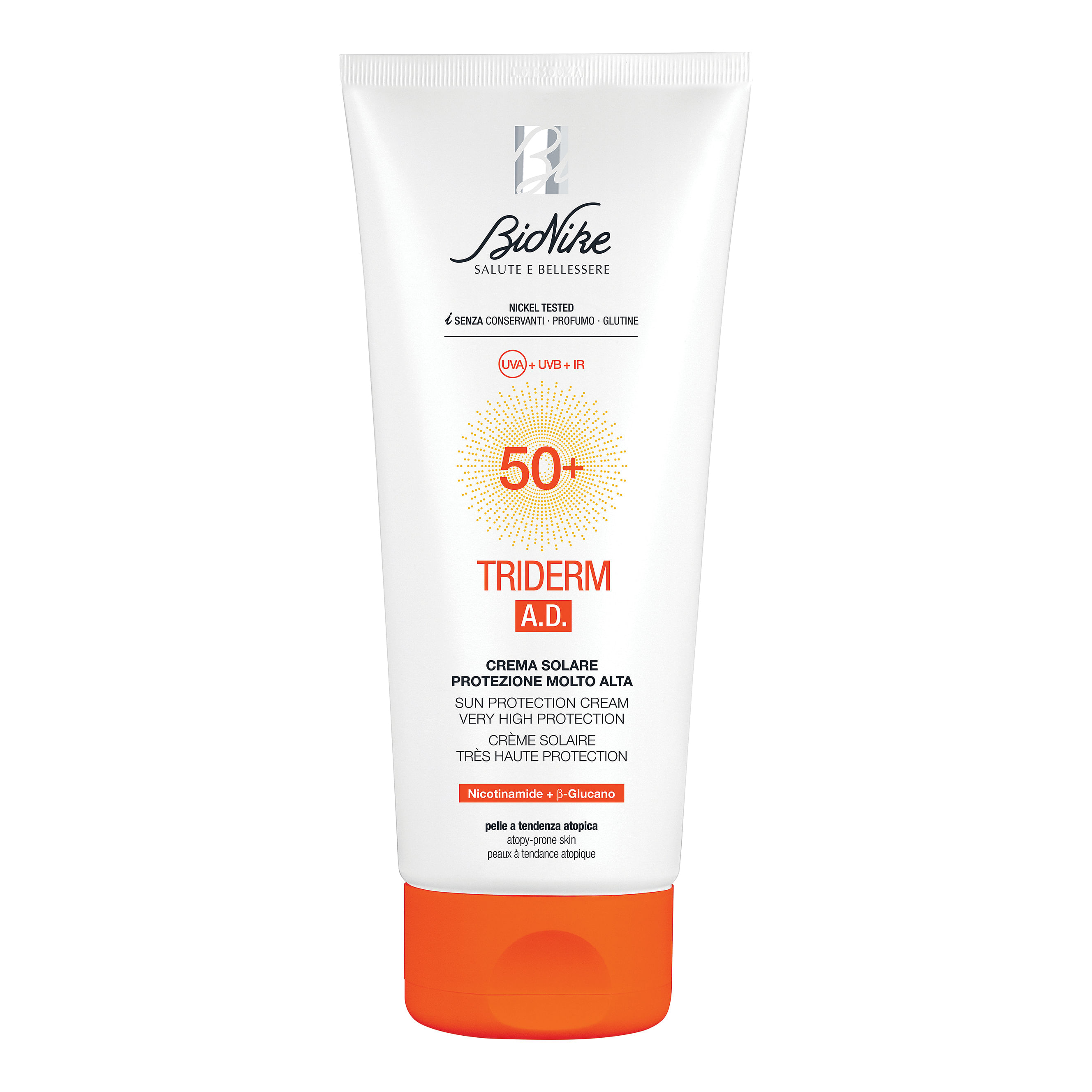 Triderm Ad Crema Solare Spf50+ 200 Ml