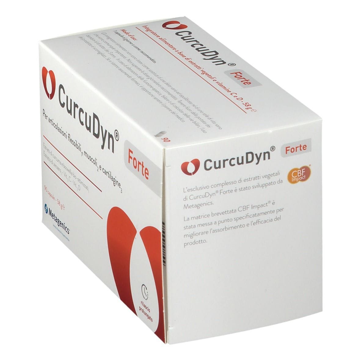 CURCUDYN FORTE 90 CAPSULE SENZA GLUTINE SENZA LATTOSIO