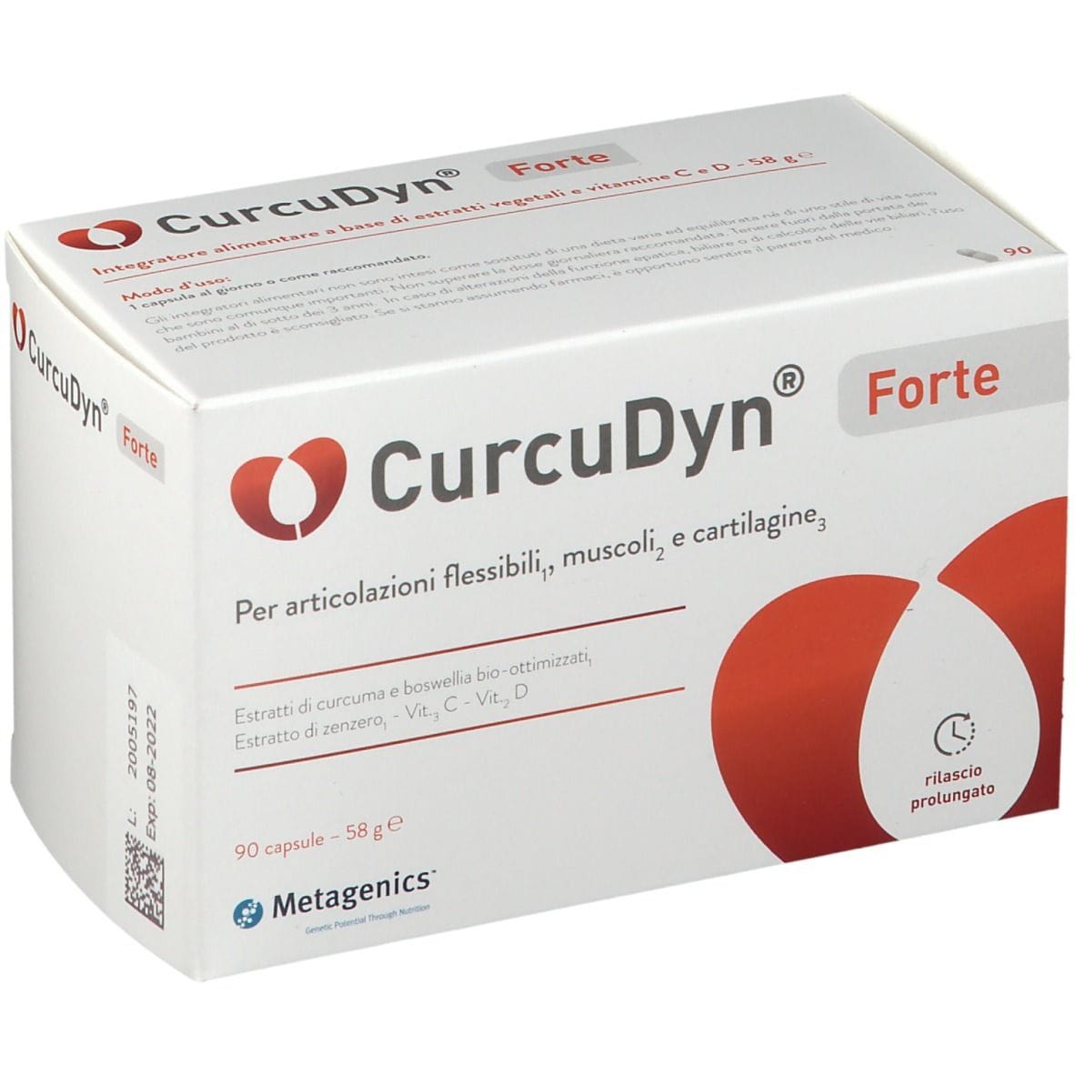 CURCUDYN FORTE 90 CAPSULE SENZA GLUTINE SENZA LATTOSIO