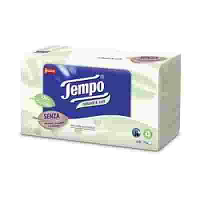 Tempo Natural&Soft Box di fazzoletti 70 pezzi
