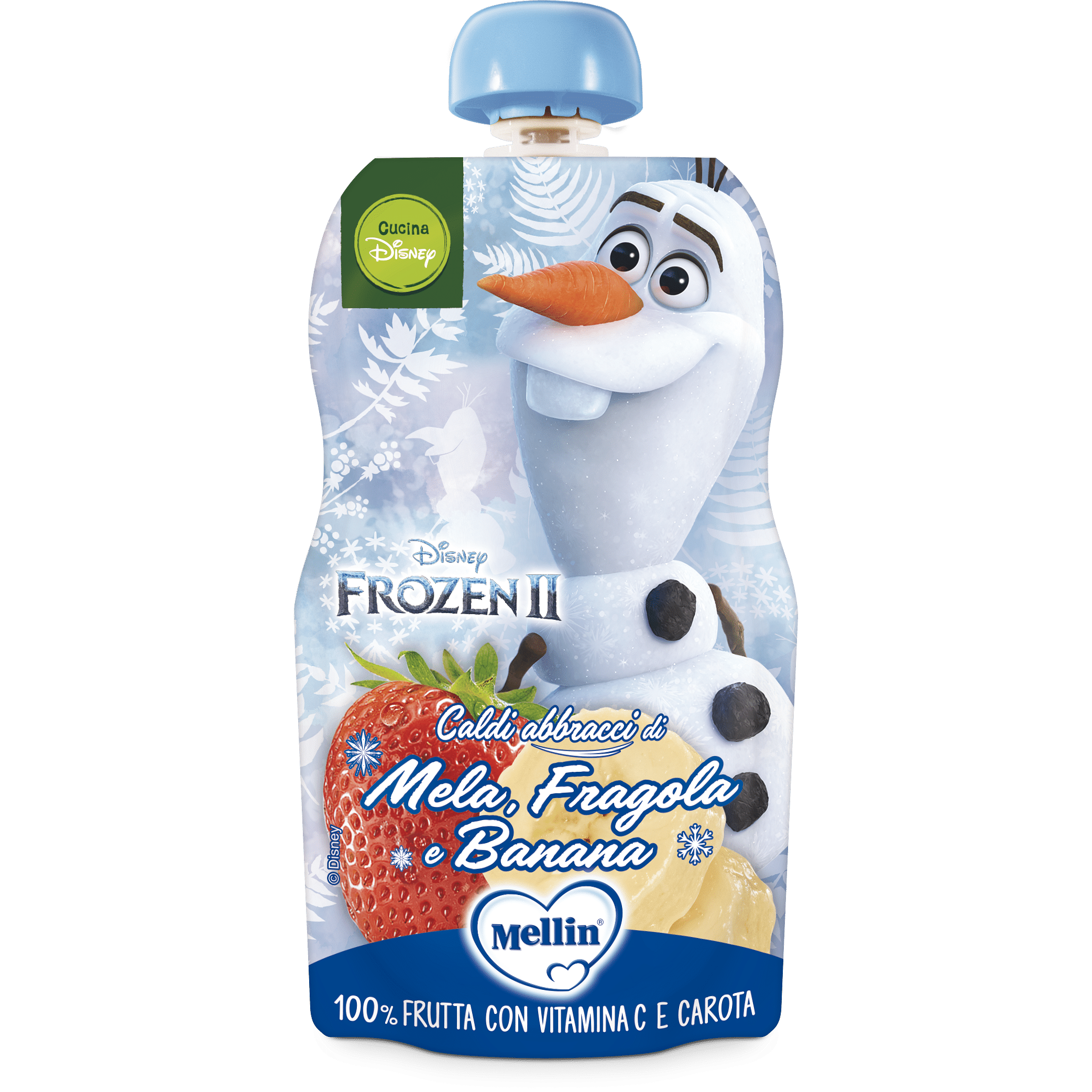 Pouch Disney Frozen Mela Fragola Banana 110 G