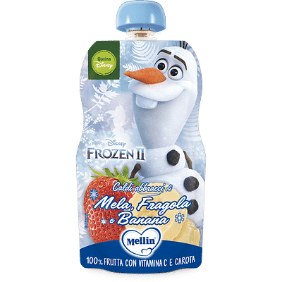 POUCH DISNEY FROZEN MELA FRAGOLA BANANA 110 G