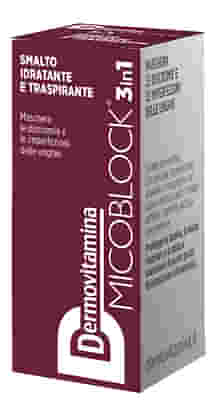 DERMOVITAMINA MICOBLOCK 3 IN 1 SMALTO IDRATANTE E TRASPIRANTE BORDEAUX 5 ML