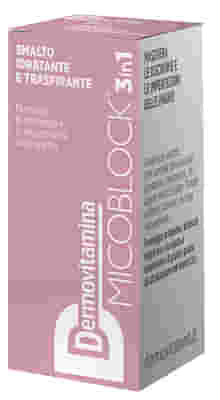 DERMOVITAMINA MICOBLOCK 3 IN 1 SMALTO IDRATANTE E TRASPIRANTE NUDE 5 ML