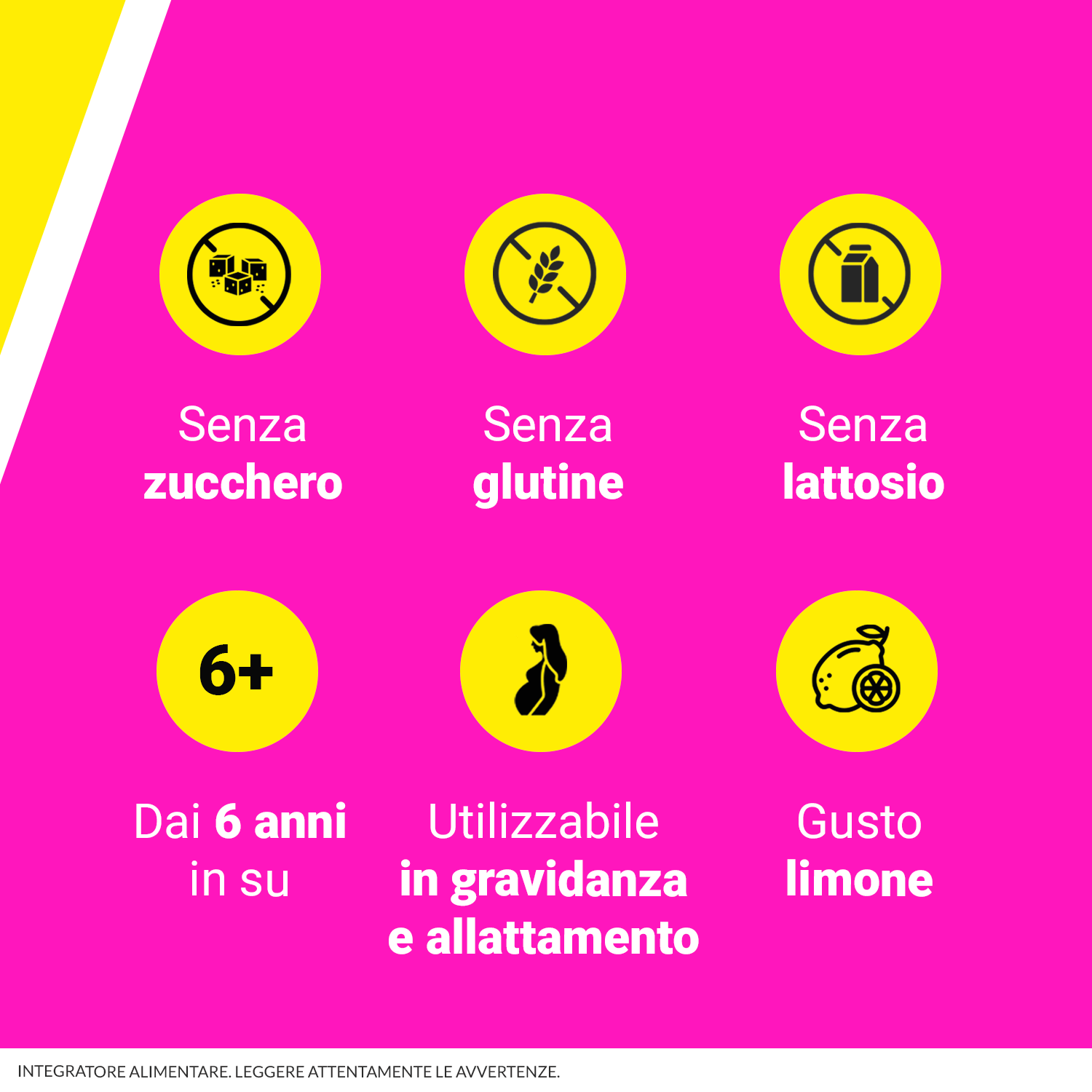 BIOCHETASI ACIDITA' 20 COMPRESSE MASTICABILI AROMA LIMONE SENZA GLUTINE SENZA LATTOSIO