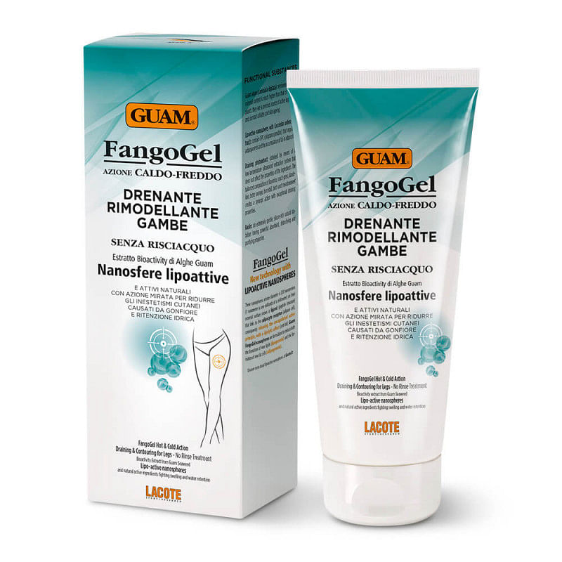 Guam Fangogel Drenante Rimodellante Gambe 200 Ml