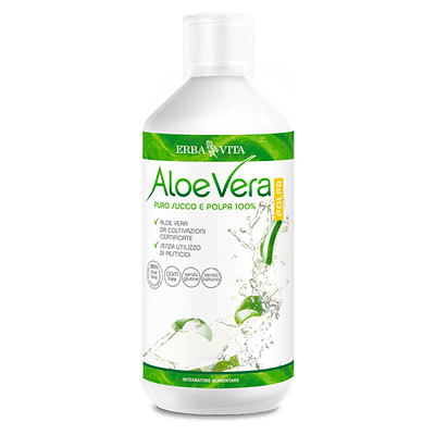 ALOE VERA PURO SUCCO CON POLPA 1 LITRO