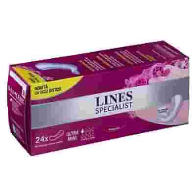 PANNOLONE SAGOMATO LINES SPECIALIST ULTRAMINI 24 PEZZI FARMA
