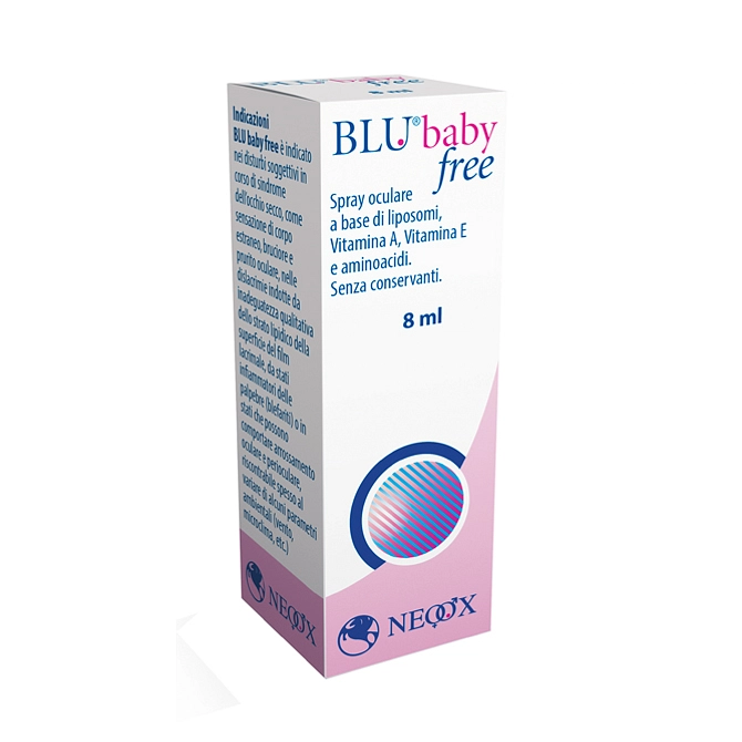 Blubaby Free Collirio Soluzione Oftalmica Spray 8 Ml