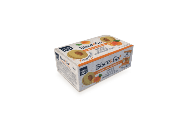 Nutrifree Bisco&Go Con Farcitura All'Albicocca 4 X40 G