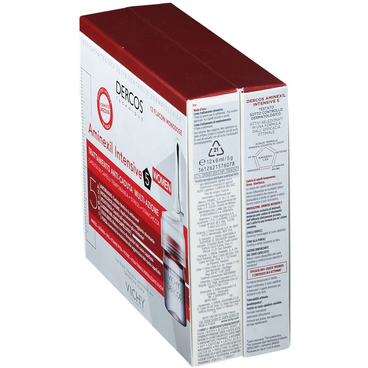 DERCOS AMINEXIL DONNA 12 FIALE 6 ML