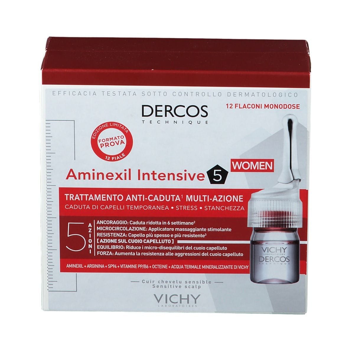 DERCOS AMINEXIL DONNA 12 FIALE 6 ML