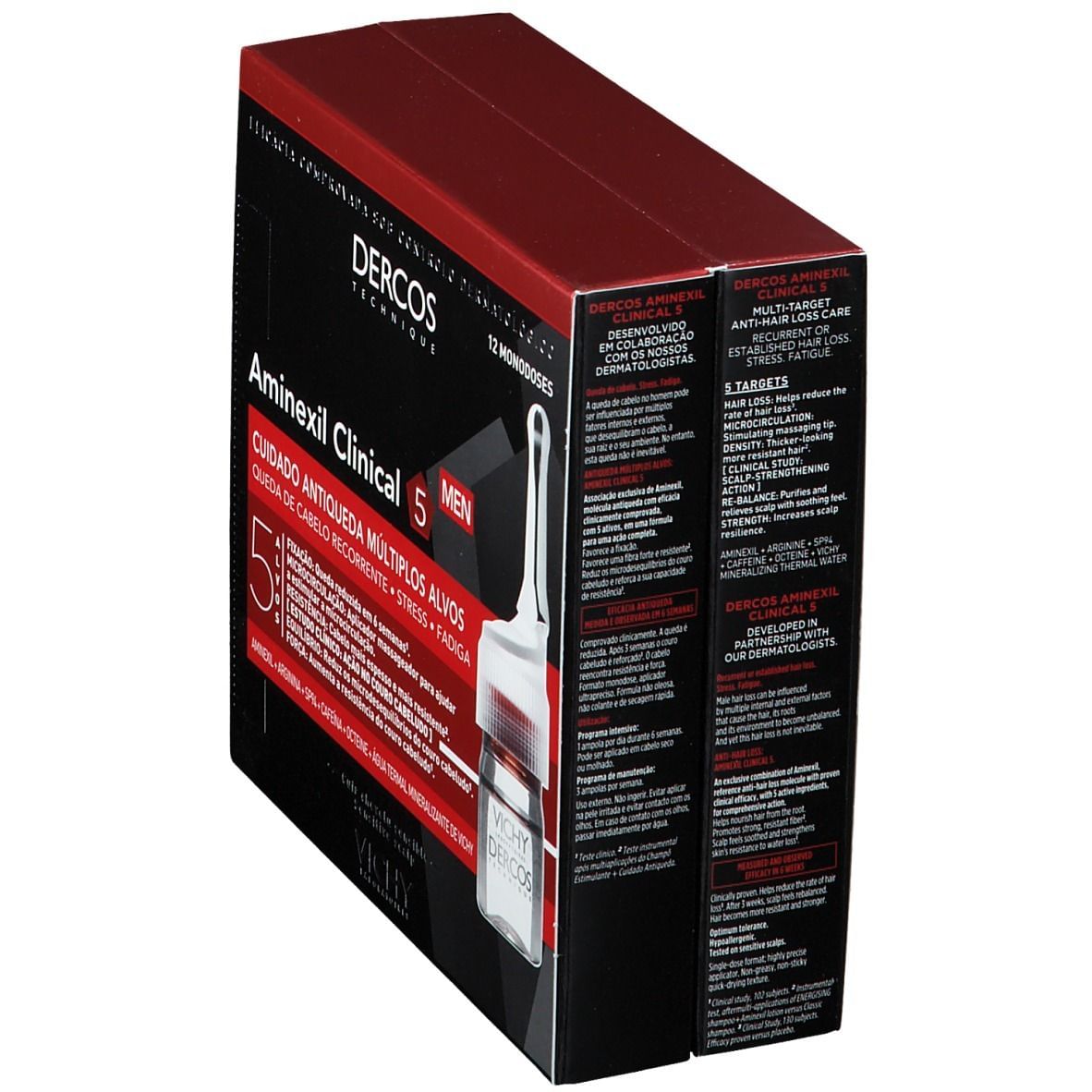 DERCOS AMINEXIL UOMO 12 FIALE 6 ML