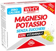 WHYSPORT MAGNESIO POTASSIO SENZA ZUCCHERI 10 BUSTINE AGRUMI