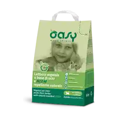 OASY LETTIERA VEGETALE ORZO/NEEM 6 LITRI