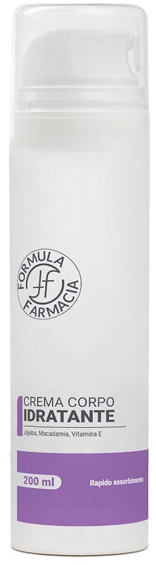 FORMULA CREMA CORPO IDRATANTE OLIO JOJOBA/MACADAMIA/VITAMINA E 200 ML