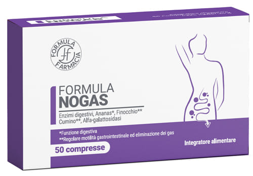FORMULA NOGAS ENZIMI 50 COMPRESSE