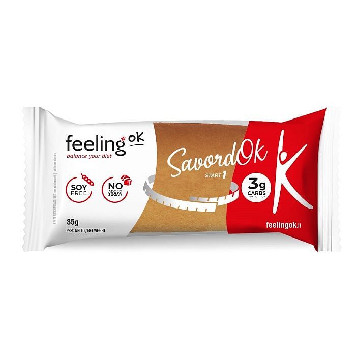 Feeling Ok Savoiardo Vaniglia Limone 35 G