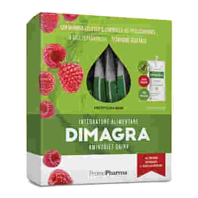 DIMAGRA AMINODIET DRINK LAMPONE 10 POUCH DA 80 G