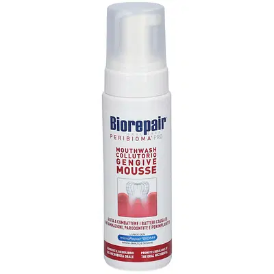 BIOREPAIR ORAL CARE PERIBIOMA PRO COLLUTORIO GENGIVE MOUSSE 200 ML BIOREPAIR ORAL CARE PERIBIOMA PRO COLLUTORIO GENGIVE MOUSSE 200 ML