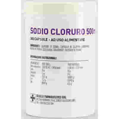 SODIO CLORURO 300 CAPSULE 500MG